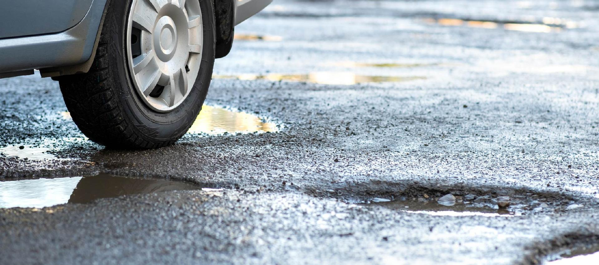 Potholes: what causes them and how do you claim for pothole damage?